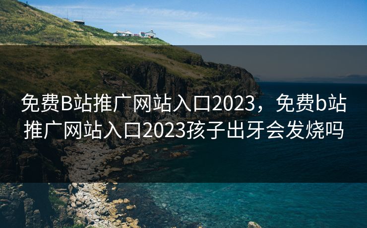 免费B站推广网站入口2023，免费b站推广网站入口2023孩子出牙会发烧吗